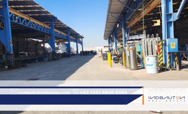 IB-EM0724 - Terreno Industrial con Bodega en Renta en Tultitlán, 12,500 m2.