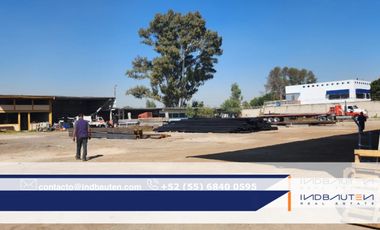IB-EM0724 - Terreno Industrial con Bodega en Renta en Tultitlán, 12,500 m2.