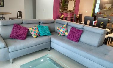 Departamento amueblado en Fracc. Joyas de Mocambo de 2 recamaras. Bien ubicado