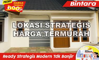 READY RUMAH MURAH STRATEGIS BINTARA 1 dkt Tol LRT Bekasi Barat
