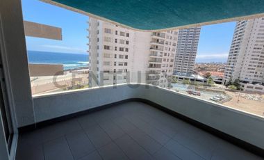 Se arrienda hermoso Dpto. amoblado 3 D. vista al mar, Llacolen