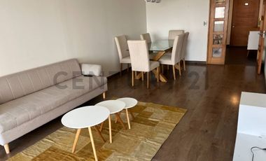 Se arrienda hermoso Dpto. amoblado 3 D. vista al mar, Llacolen