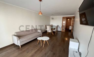 Se arrienda hermoso Dpto. amoblado 3 D. vista al mar, Llacolen