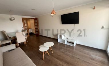 Se arrienda hermoso Dpto. amoblado 3 D. vista al mar, Llacolen