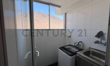 Se arrienda hermoso Dpto. amoblado 3 D. vista al mar, Llacolen