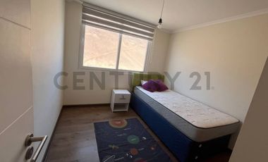 Se arrienda hermoso Dpto. amoblado 3 D. vista al mar, Llacolen