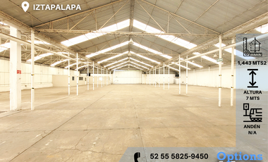 Warehouse rental in Iztapalapa