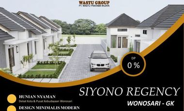 PROMO RUMAH DP 0% DI WONOSARI GUNUNGKIDUL !!! BOOKING UNIT SEGERA !!!