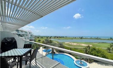 Venta apartamento Duplex 4 alcobas en Karibana Beach Golf Cartagena
