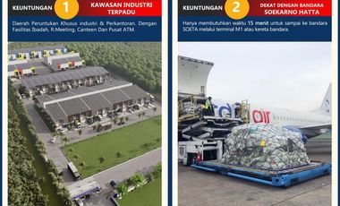 Gudang Tritonville Luas Lingkungan Aman Nyaman di Batuceper