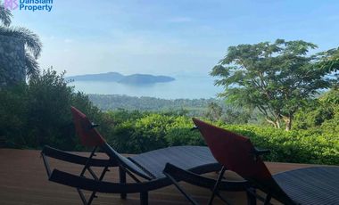 Exceptional Panoramic Sea View Villa in Koh Samui Hills