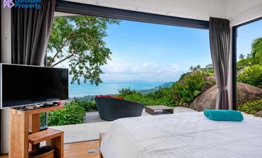 Exceptional Panoramic Sea View Villa in Koh Samui Hills