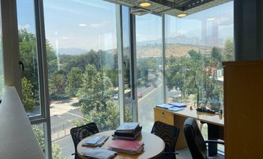 OFICINA EN VENTA, AMOBLADA, METRO LOS DOMINICOS, LAS CONDES