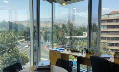 OFICINA EN VENTA, AMOBLADA, METRO LOS DOMINICOS, LAS CONDES