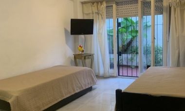 Departamento de 1 ambiente Planta baja con patio  , Punta Mogotes
