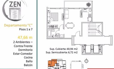 Departamento en venta en Moron Centro