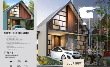 [F525E6] For Sale 2 Bedroom House 36m2 Griya Elok Townhouse Padang