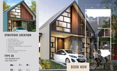 [F525E6] For Sale 2 Bedroom House 36m2 Griya Elok Townhouse Padang