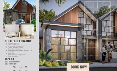 [F525E6] For Sale 2 Bedroom House 36m2 Griya Elok Townhouse Padang