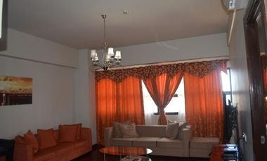 Two bdrms condo unit in business park furnished P65k