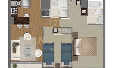 VENTA DEPTO. EN SANTIAGO BAJÓ DE PRECIO