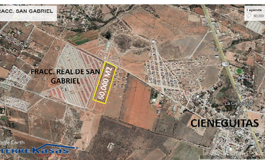 Terreno en Venta en Guadalupe, Zac. A un costado del Fracc. San Gabriel