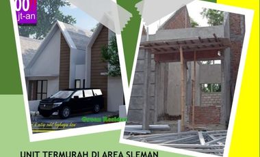 RUMAH DI JUAL DI SLEMAN !!! HARGA MULAI 300JTAN !!!
