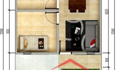 Minimalis Modern desain bisa custom 1 menit akses jl. Godean