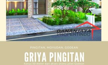 Minimalis Modern desain bisa custom 1 menit akses jl. Godean
