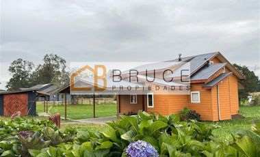 Casa en arriendo a 10 km de Osorno, camino Pto Octay
