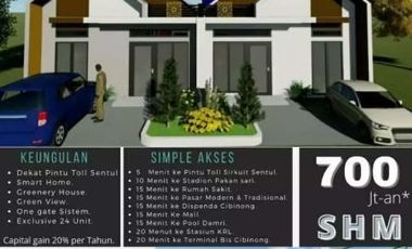HUNIAN MEWAH LOKASI STRATEGIS DEKAT PINTU TOLL CITEUREUP