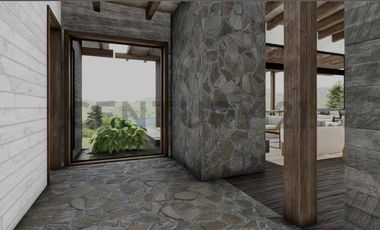 Exclusiva casa 4D 4B vista al lago y volcán