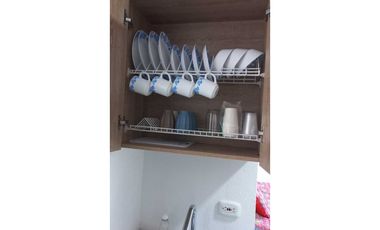 Apartamento amoblado para arriendo en Pozos Colorados