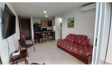 Apartamento amoblado para arriendo en Pozos Colorados