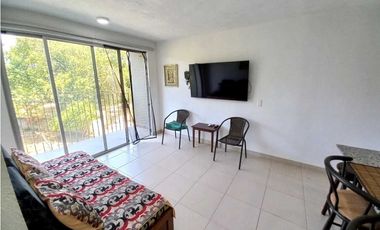 Apartamento amoblado para arriendo en Pozos Colorados