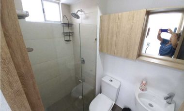 Apartamento amoblado para arriendo en Pozos Colorados