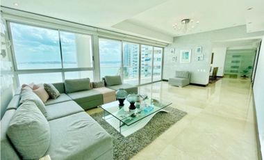 Venta apartamento 4 habitaciones en Grand Bay Cartagena frente bahia