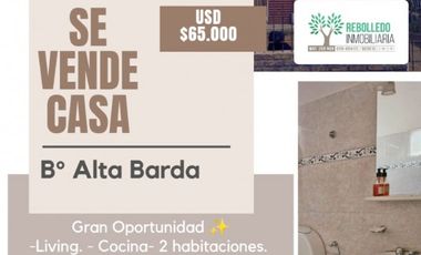 Gran Oportunidad Se vende Casa en el Barrio Alta Barda