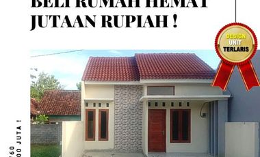 RUMAH MURAH 200 JUTAAN HANYA 7 MENIT KE ALUN ALUN WONOSARI