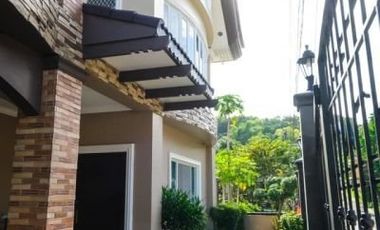 House and lot for sale in Cebu City, Gated 3-br, furnished