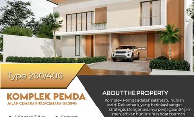 dijual hunian elit dan mewah bonus interior ada kolam renang pribadi