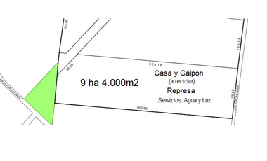 Quinta 9 ha 4.000 m2 Villa Retiro - Cordoba - Cerca Circunvalacion -