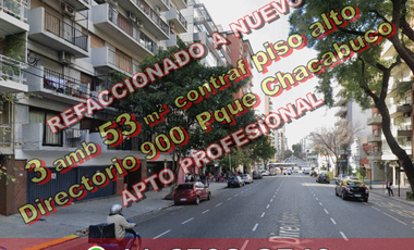 NUEVO PRECIO - Departamento en Venta en Parque Chacabuco 3 ambientes 53 m2 - piso alto, contrafrente - Av Directorio 900
