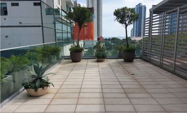 OFICINA CON TERRAZA DE 121 M2 EN COSTA DEL ESTE, TORRE BOULEVARD