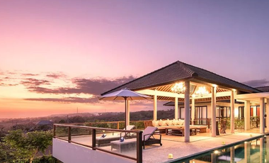 VILLA MODERN EUROPEAN STYLE WITH INFINITY POOL IN PANDAWA CLIFF