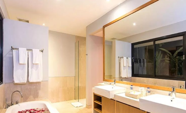 VILLA MODERN EUROPEAN STYLE WITH INFINITY POOL IN PANDAWA CLIFF