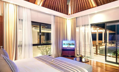 VILLA MODERN EUROPEAN STYLE WITH INFINITY POOL IN PANDAWA CLIFF