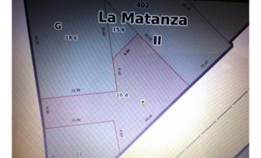 lote en martillo salida a 2 calles buena ubicación