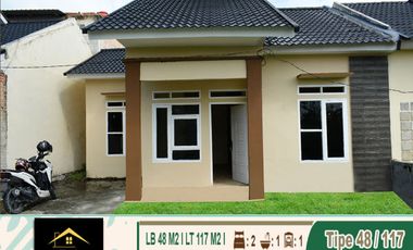 dijual rumah cluster dp 5jt dekat bandara