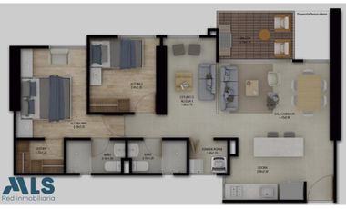 vendo hermoso apartamento en marinilla(MLS#245515)